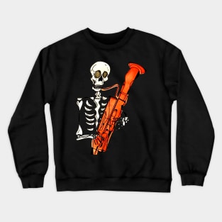 The Skeleton Bassoonist Crewneck Sweatshirt